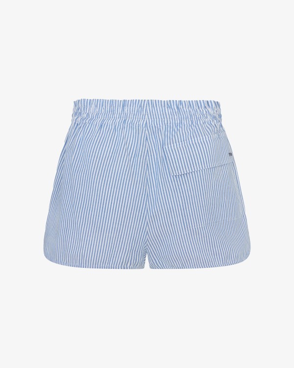 Shop Serena Bute Striped Summer Shorts - Blue/white