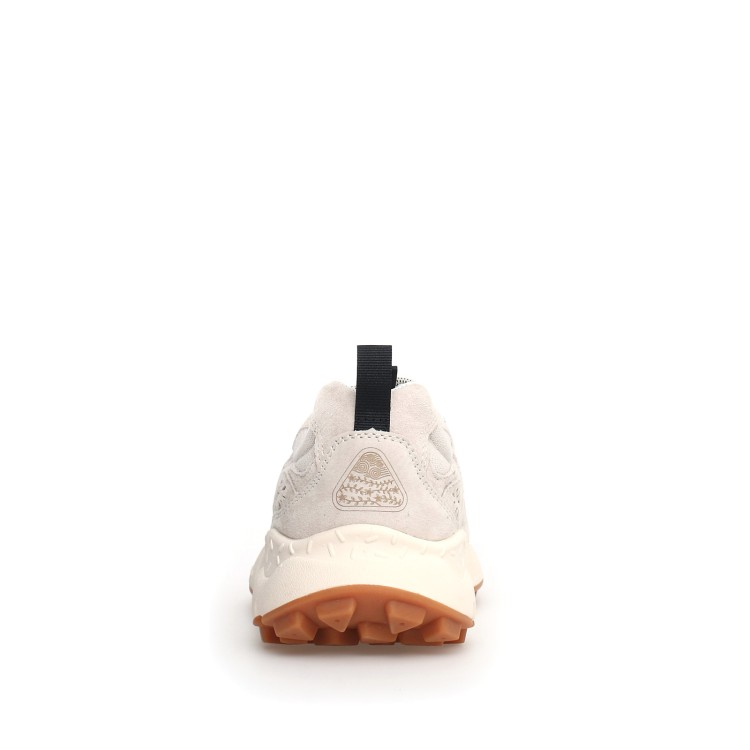Shop Flower Mountain Yamano Light Beige And Beige Canvas Sneakers In Neutrals