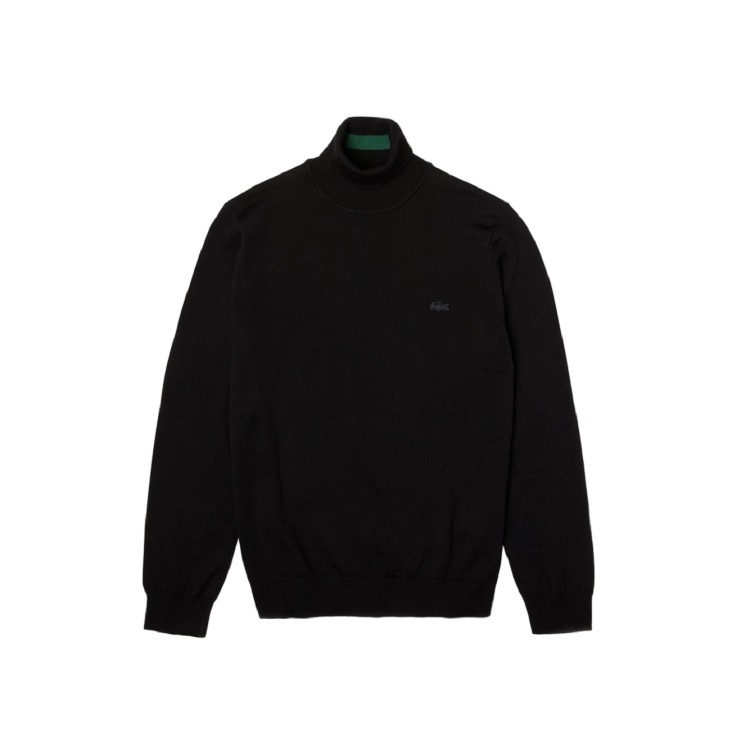 Lacoste Black Turtleneck Sweater