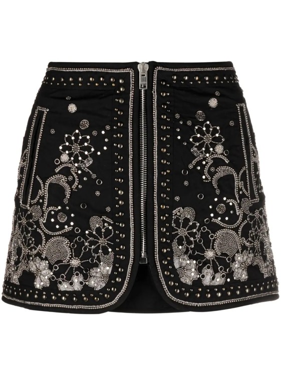 Shop Isabel Marant Black Blanca Mini Skirt
