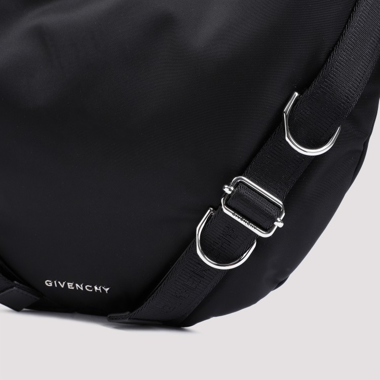 Shop Givenchy Black Black Voyou Crossbody Bag