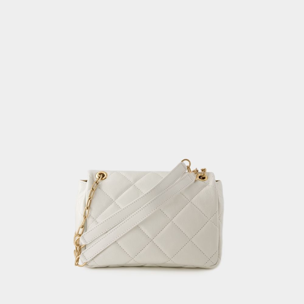 Vanessa Bruno Moon Mm Crossbody - - Leather - White In White