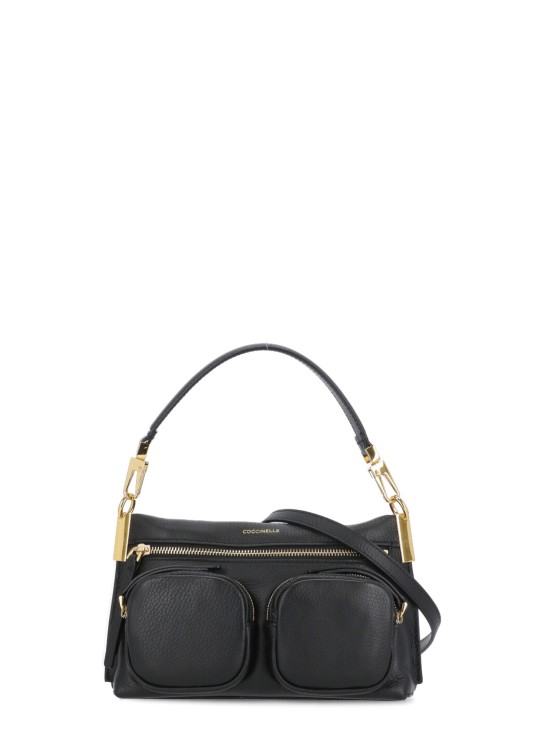 Shop Coccinelle Hyle Hand Bag In Black