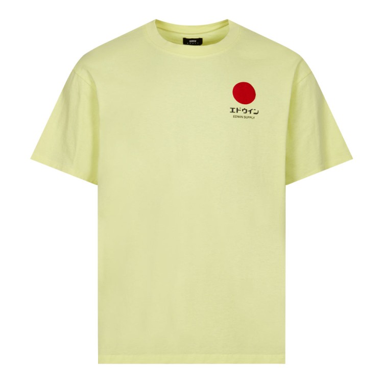 Edwin Japanese Sun T-shirt In Yellow