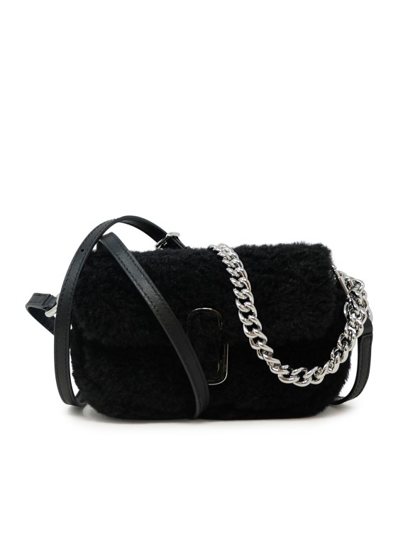 Marc Jacobs Black Synthetic Fur The Mini Bag
