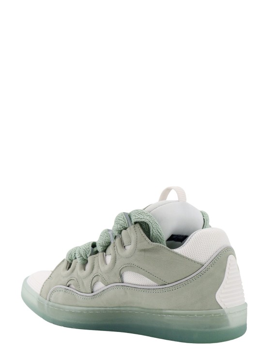 Shop Lanvin Nylon Sneakers In Grey
