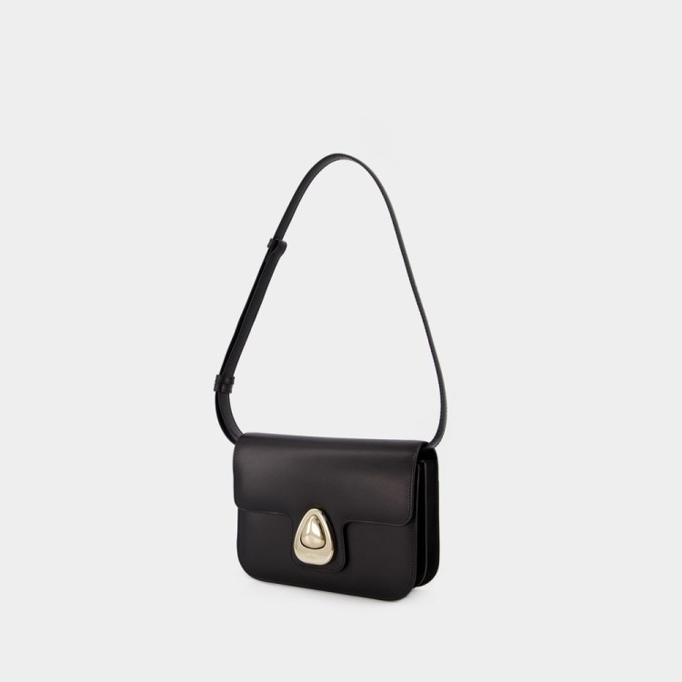 Apc A.p.c. Grace Logo Printed Small Shoulder Bag In White