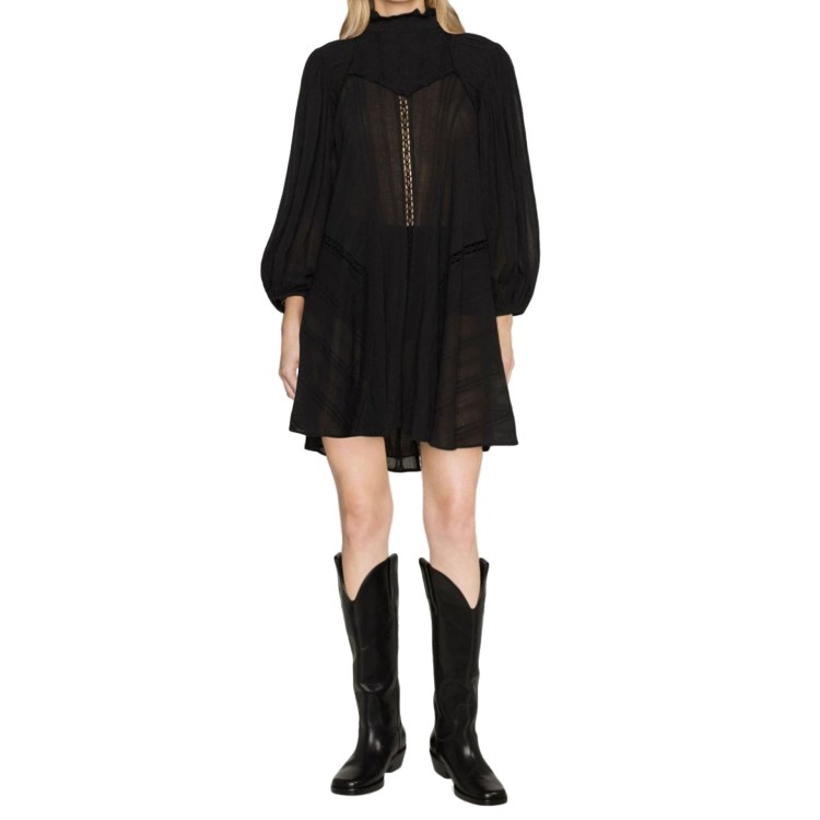 Shop Isabel Marant Étoile Isma Dress In Black