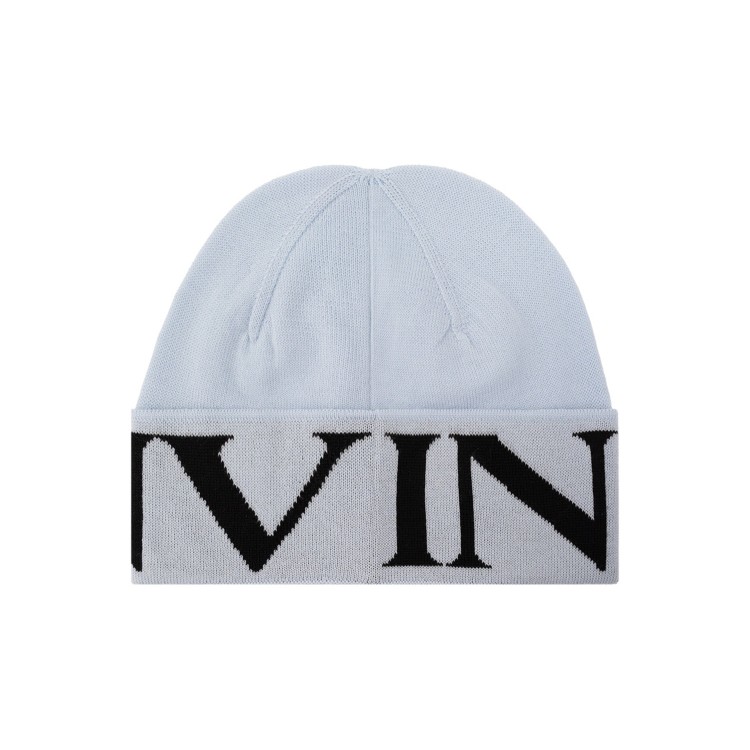 Shop Lanvin Wool Hat In White