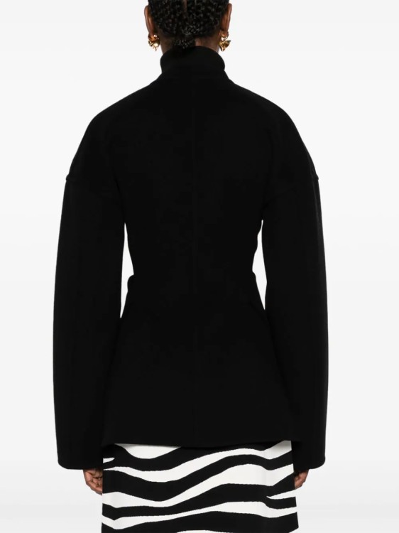 Shop Jil Sander Black Double Breasted Jacket