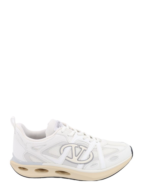 Valentino Garavani Low Top Vlogo Easyjog Sneakers In White
