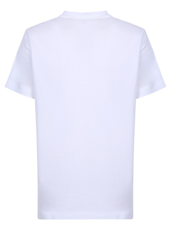 Shop Kenzo White Logo-print T-shirt