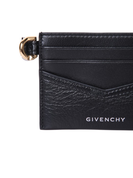 Shop Givenchy Black Leather Cardholder