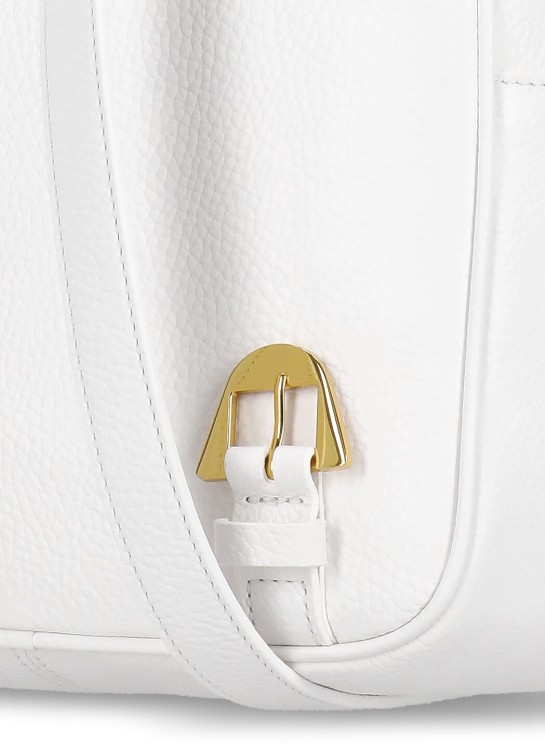 Shop Coccinelle Gleen Backpack In White