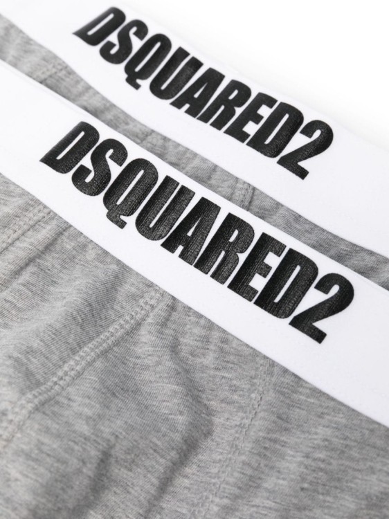 Shop Dsquared2 Set 2 Briefs In Grey