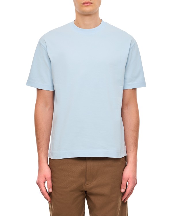 Shop Closed Classic Cotton T-shirt In Blue