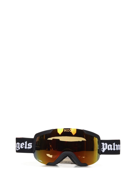 Palm Angels Ski Goggle With Mirrored Lenses In Multi