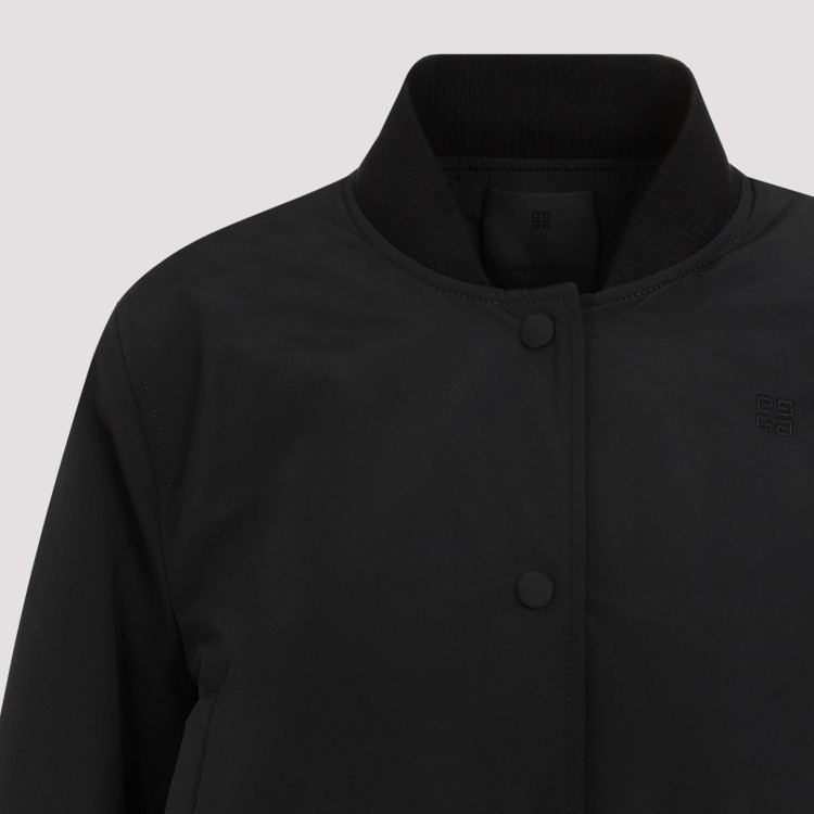 Shop Givenchy Black Long Sleeve With Attached Belt Blouson