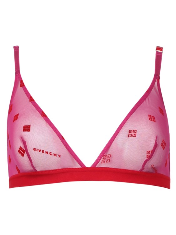 Givenchy Pink Nylon Bra In Pink