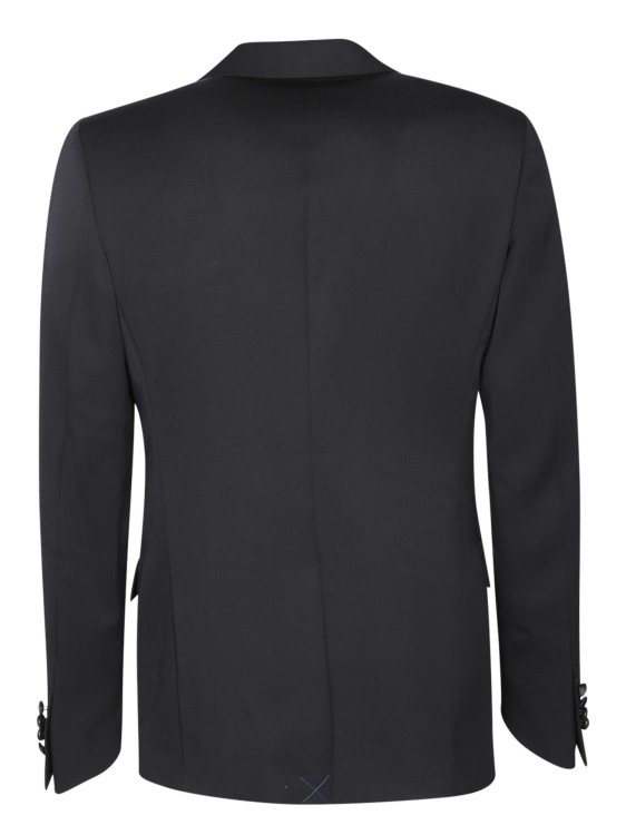 Lanvin Black Single-breasted Blazers In Black