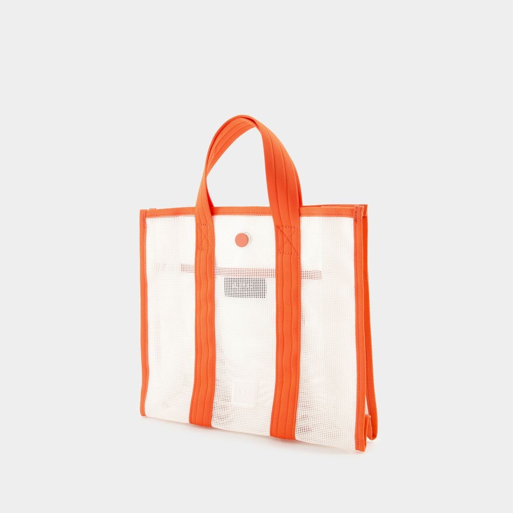 Apc Louise Small Shopper Bag - Pvc - Orange In Orange