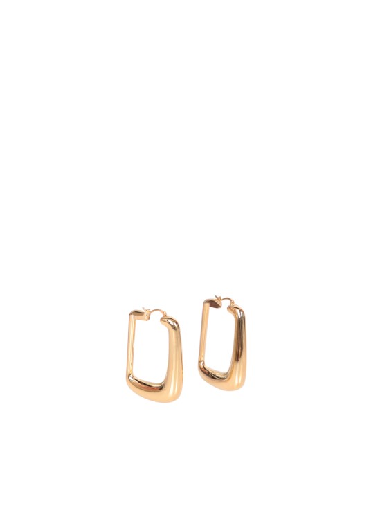Shop Jacquemus Brass Earrings In Not Applicable