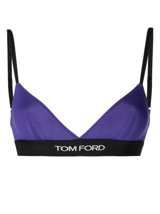 Modal Signature Bra by Tom Ford in Purple color for Luxury Clothing