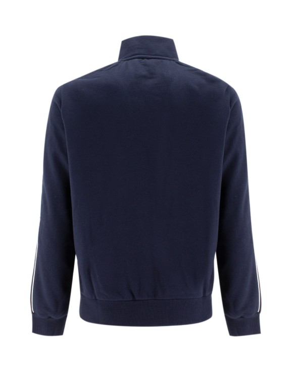 Shop Ballantyne Cotton Gauzed Sweatshirt In Black