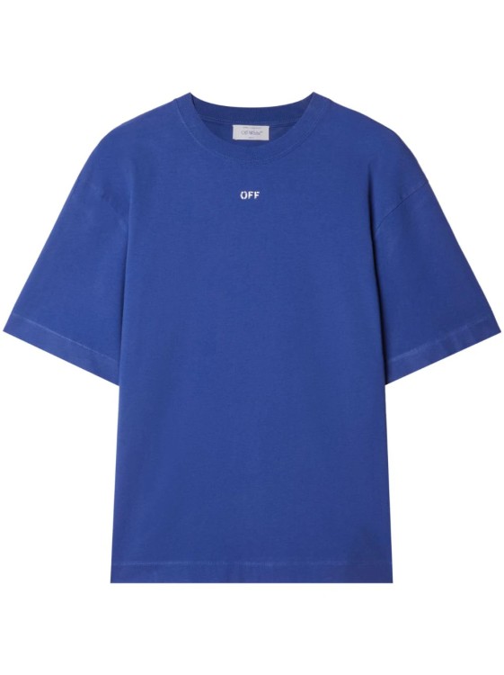 OFF-WHITE BLUE OFF T-SHIRT