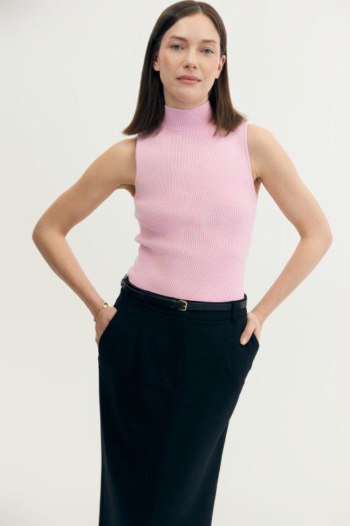 Shop Ether Top Lyra Delicate Pink