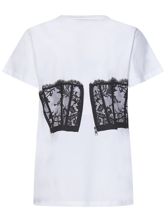 Shop Alexander Mcqueen White Cotton Jersey T-shirt