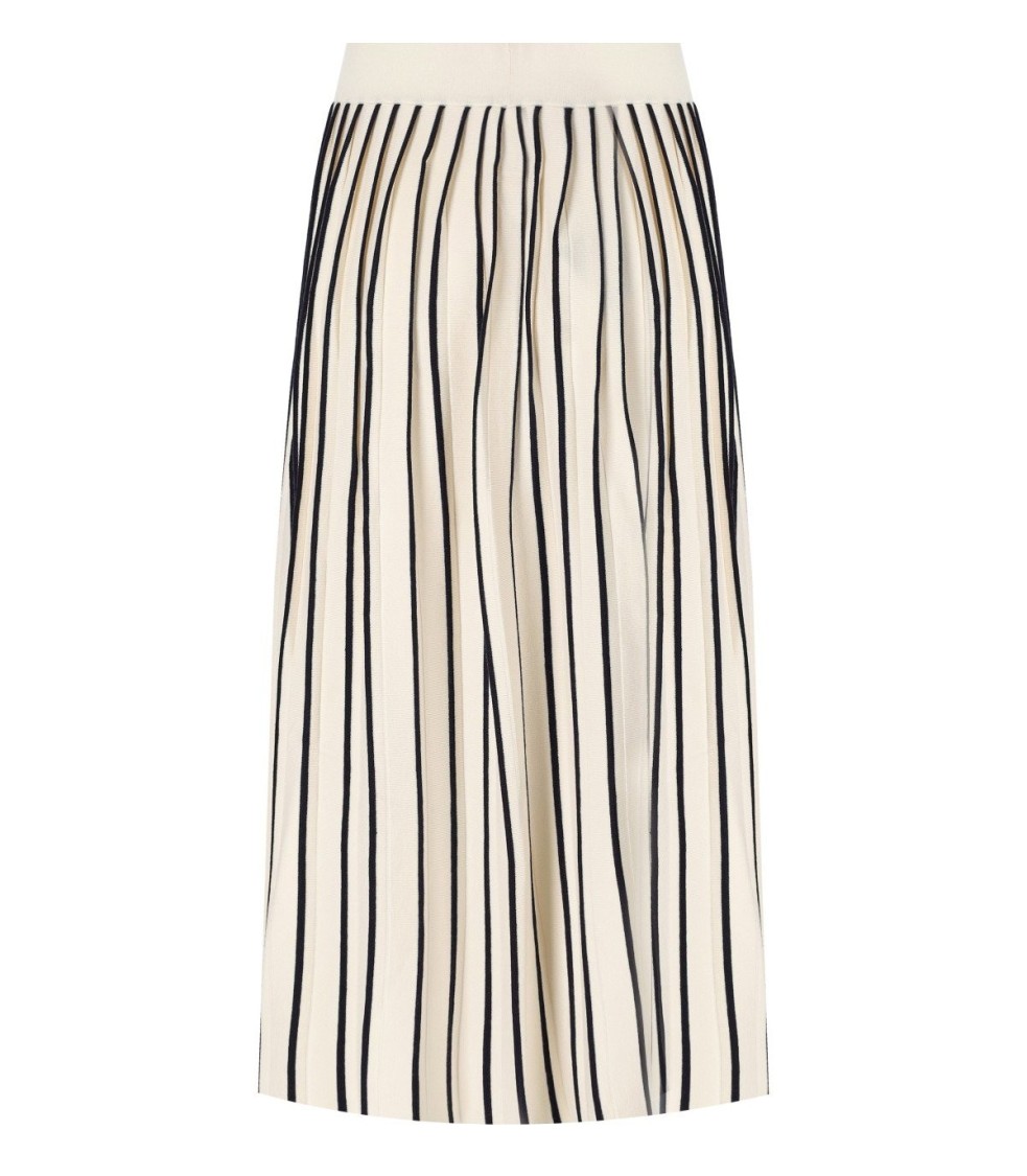 Max Mara Finanza Ecru Midi Rock In Neutrals