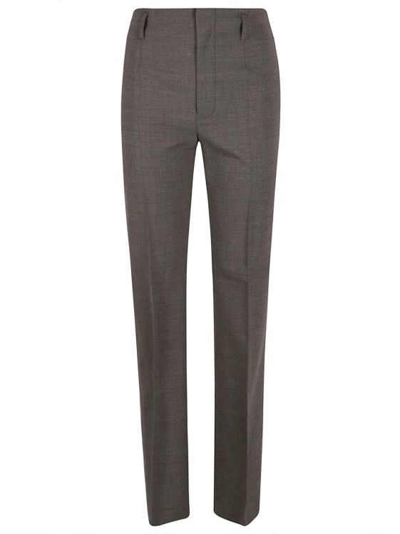 Shop Philosophy Di Lorenzo Serafini Grey Tailored Cut Trousers