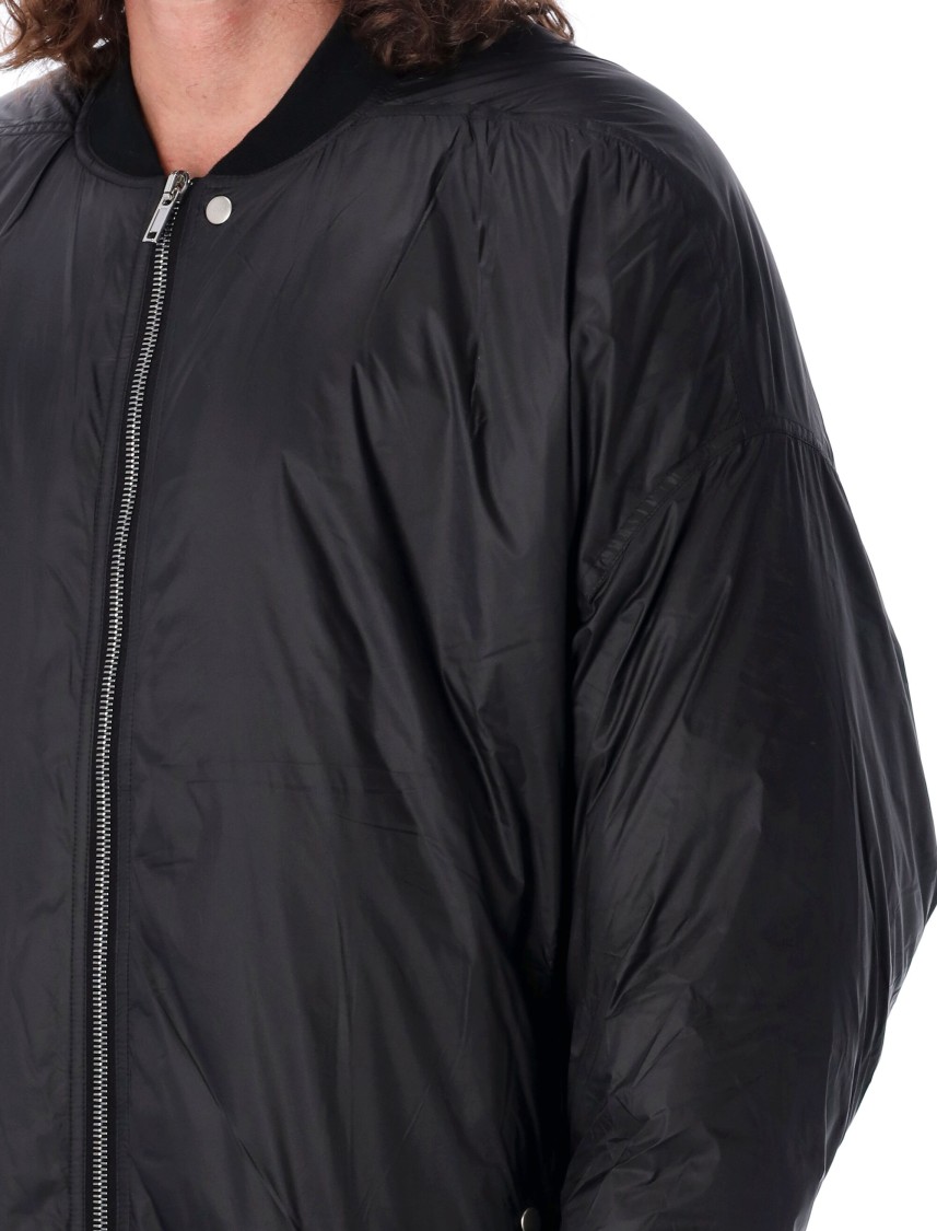 Rick Owens Drkshdw Drkshdw By Rick Owens Jumbo Flight Bomber Jacket In Black