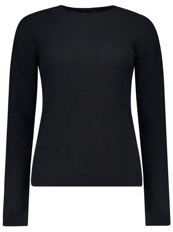 Roberto Collina Black Regular Fit Sweater