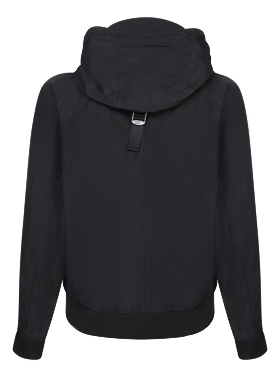 Shop Tom Ford Hooded Jacket In Black