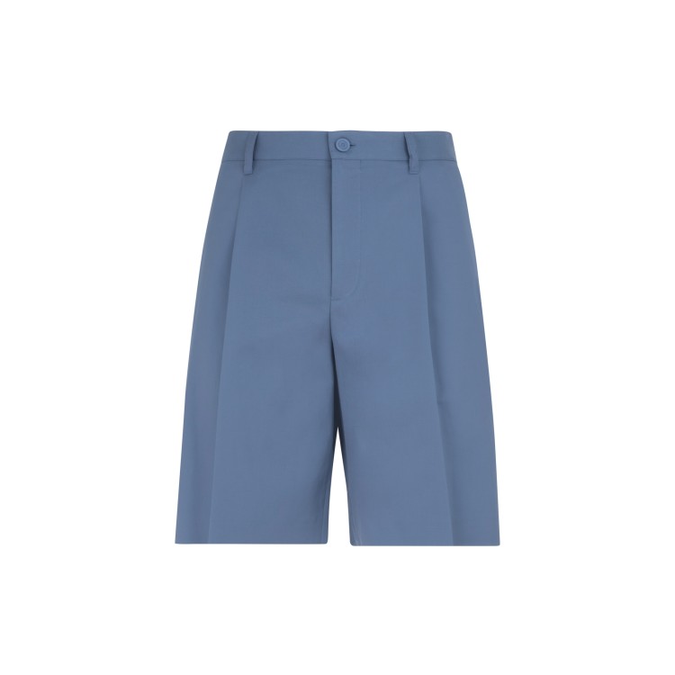Dior Dark Blue Cotton Chino Shorts