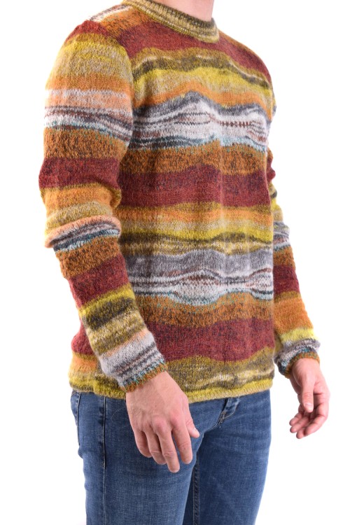 Paura Di Danilo Multicolor Mohair/polyester Blend Knitwear In Multicolor