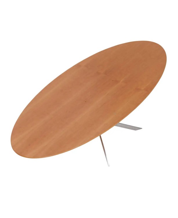 Shop Unknown Mid-century Modern Danish Design Oval Coffee Table In Not Applicable