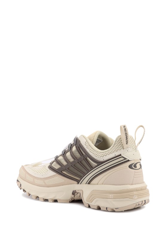 Shop Salomon Unisex Sneakers With Mesh Inserts In Neutrals