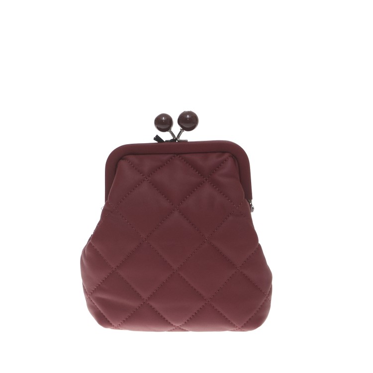 Weekend Max Mara Pasticcino Bag In Bordeaux Leather In Burgundy