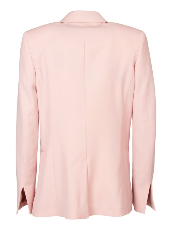 Shop Paul Smith Pink Single-breasted Jacket In Neutrals