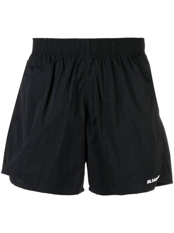 Jil Sander Short Boxer In Black