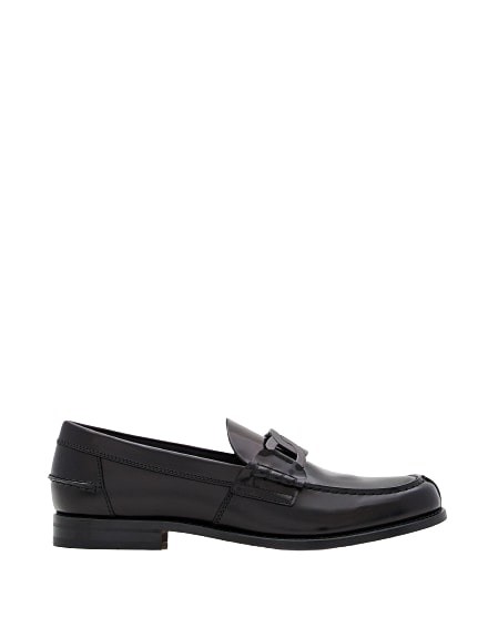 Tod's Black Leather Shoes