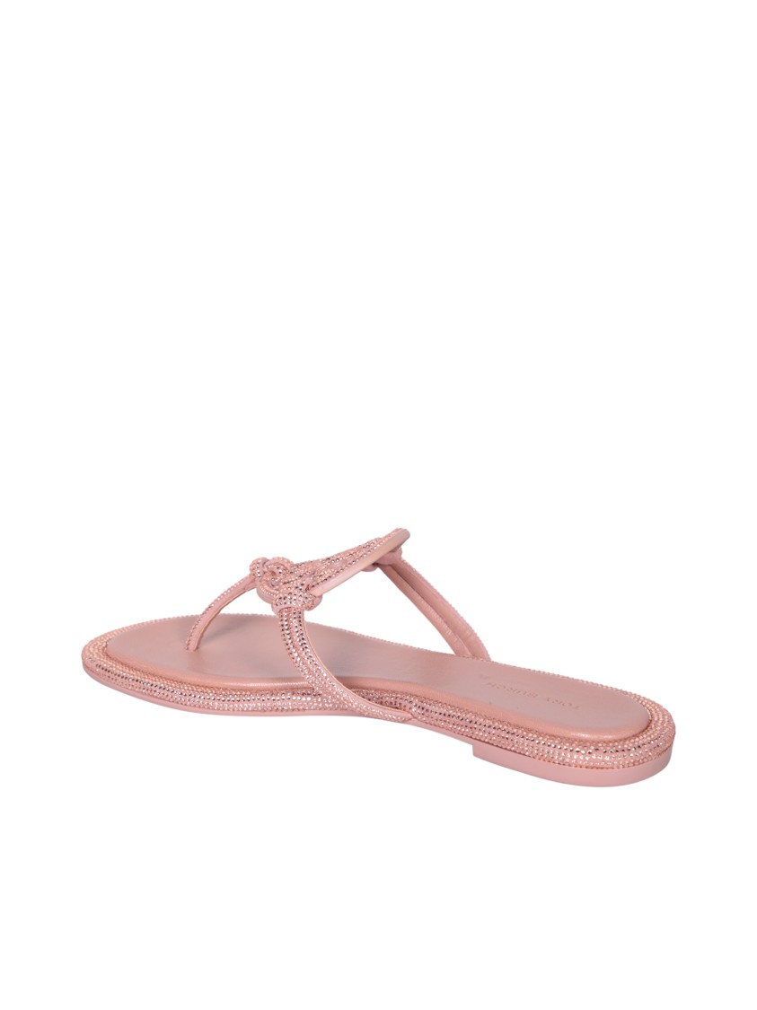 Tory Burch Miller Sandal In Pink