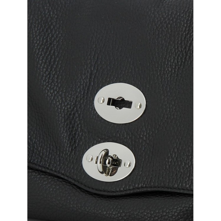 Zanellato Black Postina Daily S Handbag In Black
