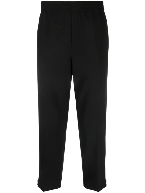 Neil Barrett Black Side-zip Pants