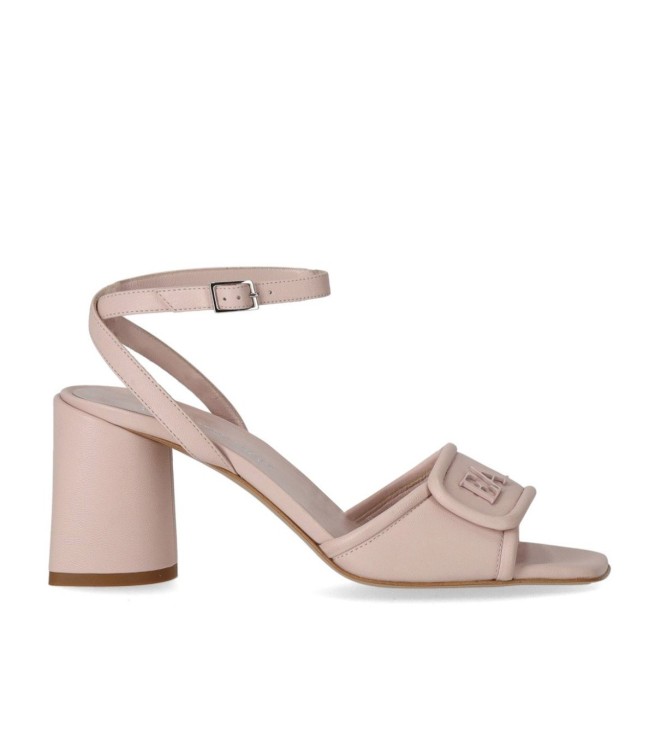 Shop Emporio Armani Pink Heeled Sandal