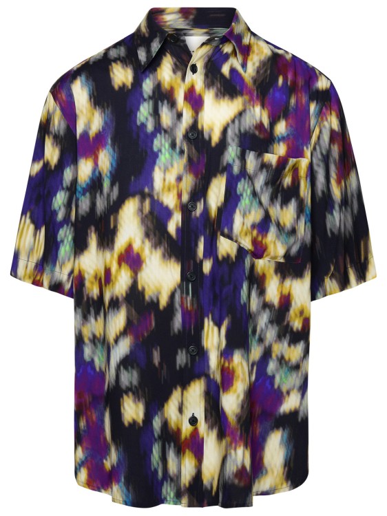 Shop Isabel Marant Vabilio' Multicolor Viscose Shirt