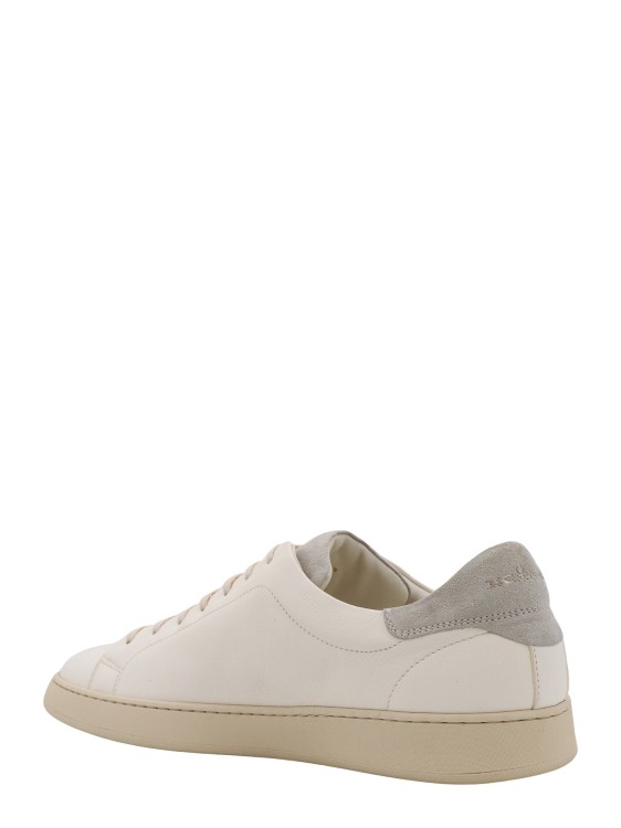 Shop Kiton Leather And Suede Sneakers In Pink